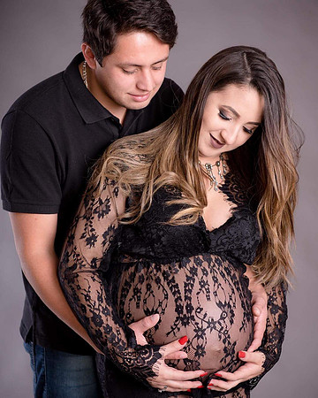 Maternity lace black dress photo session by Edilane Silva photography in Hudson, MA